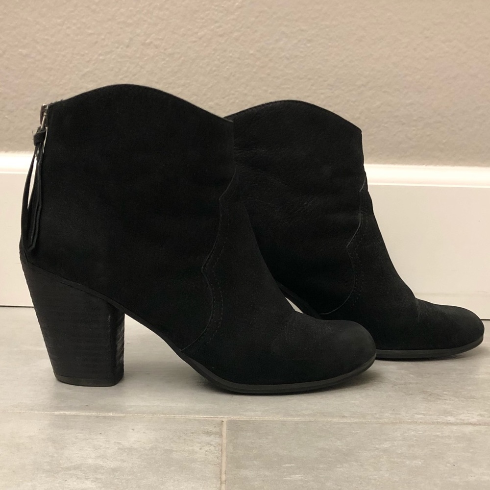 Nordstrom BP Trott Ankle Bootie Black 6.5